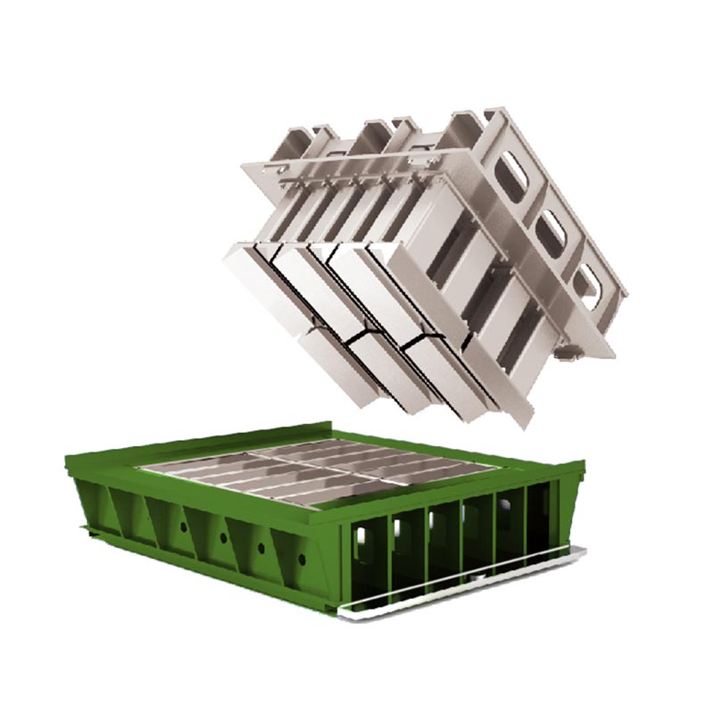 कर्बस्टोन कंक्रीट ईंट मोल्ड