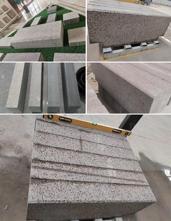 Concrete Curbstone Chamfering Surface Treatment Machine