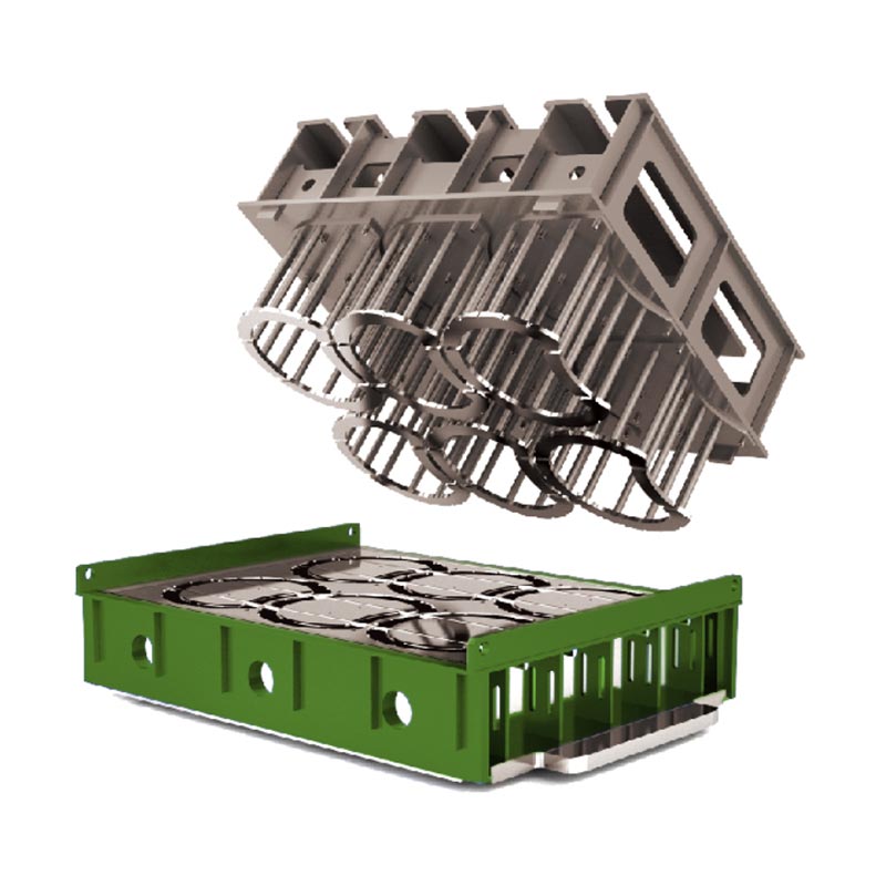 लैंडस्केप कंक्रीट ईंट मोल्ड